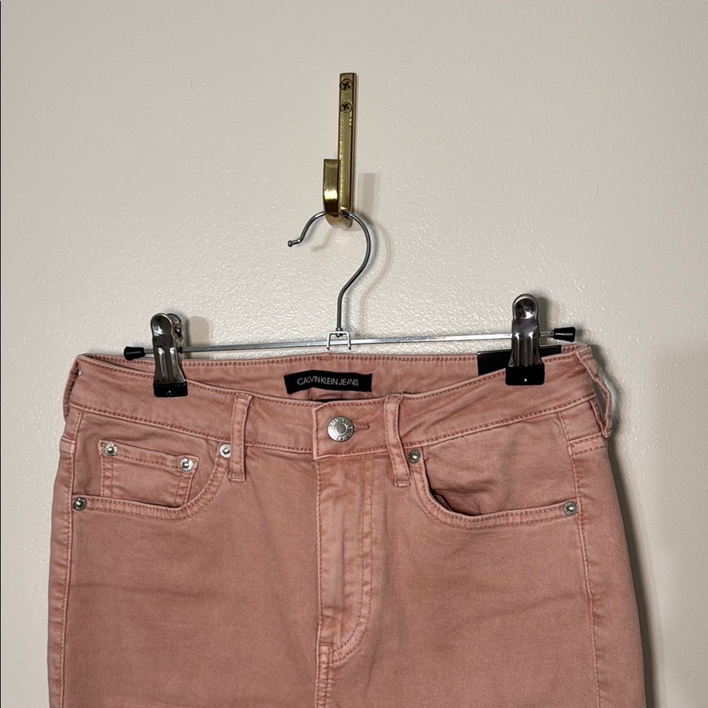 Calvin Klein Jeans Dusty Pink Skinny Pants